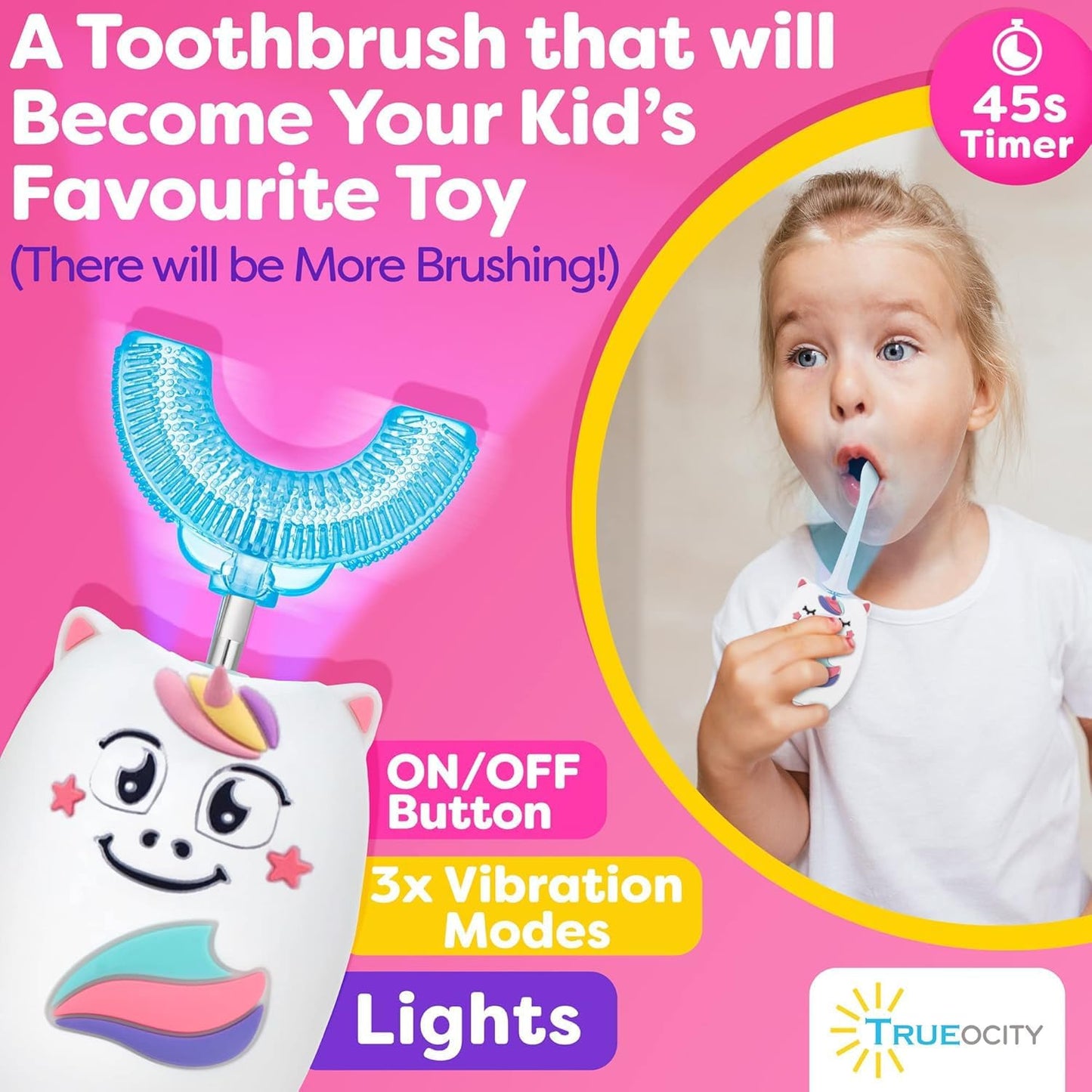 Kids U-Shape  Electric Toothbrush