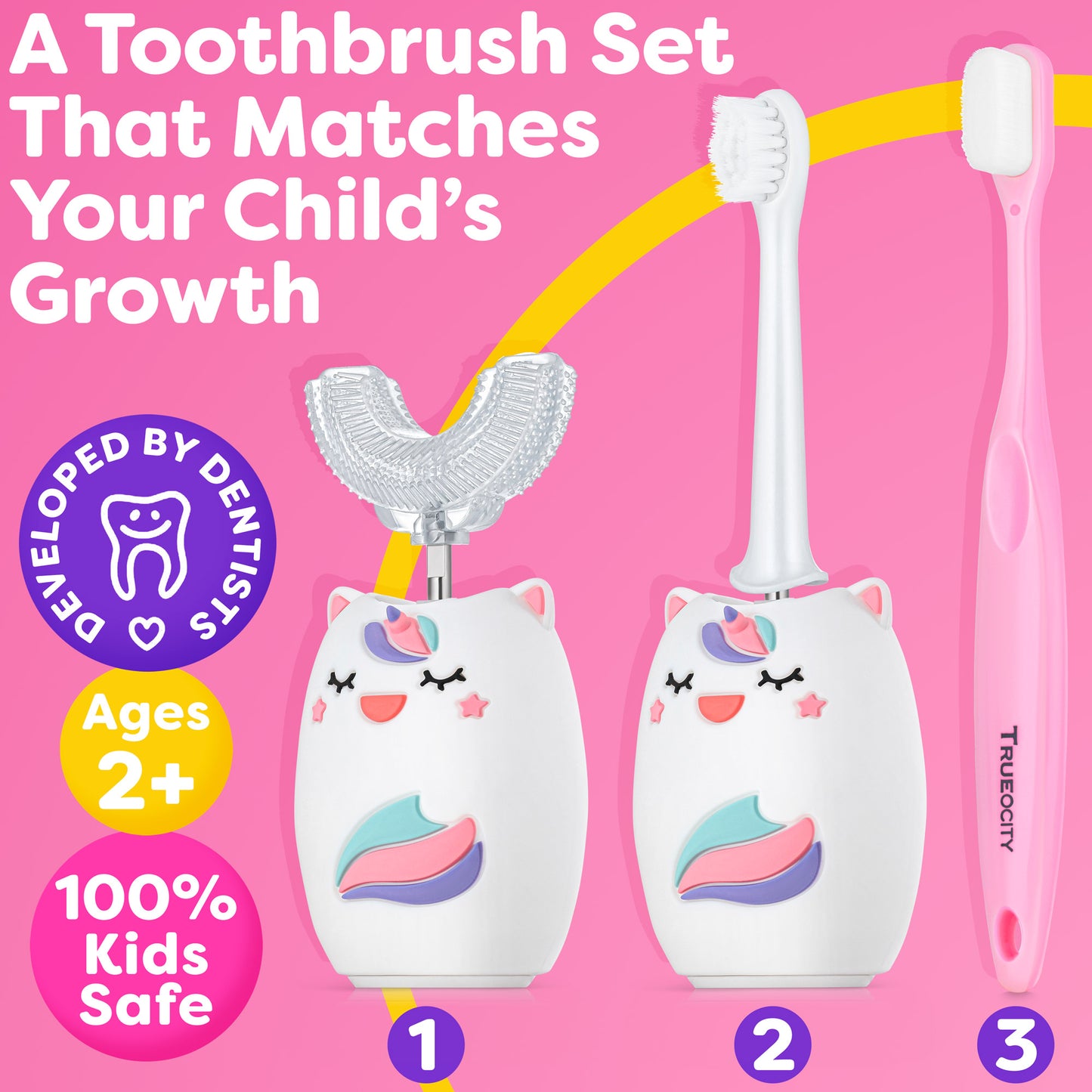Kids U-Shape  Electric Toothbrush