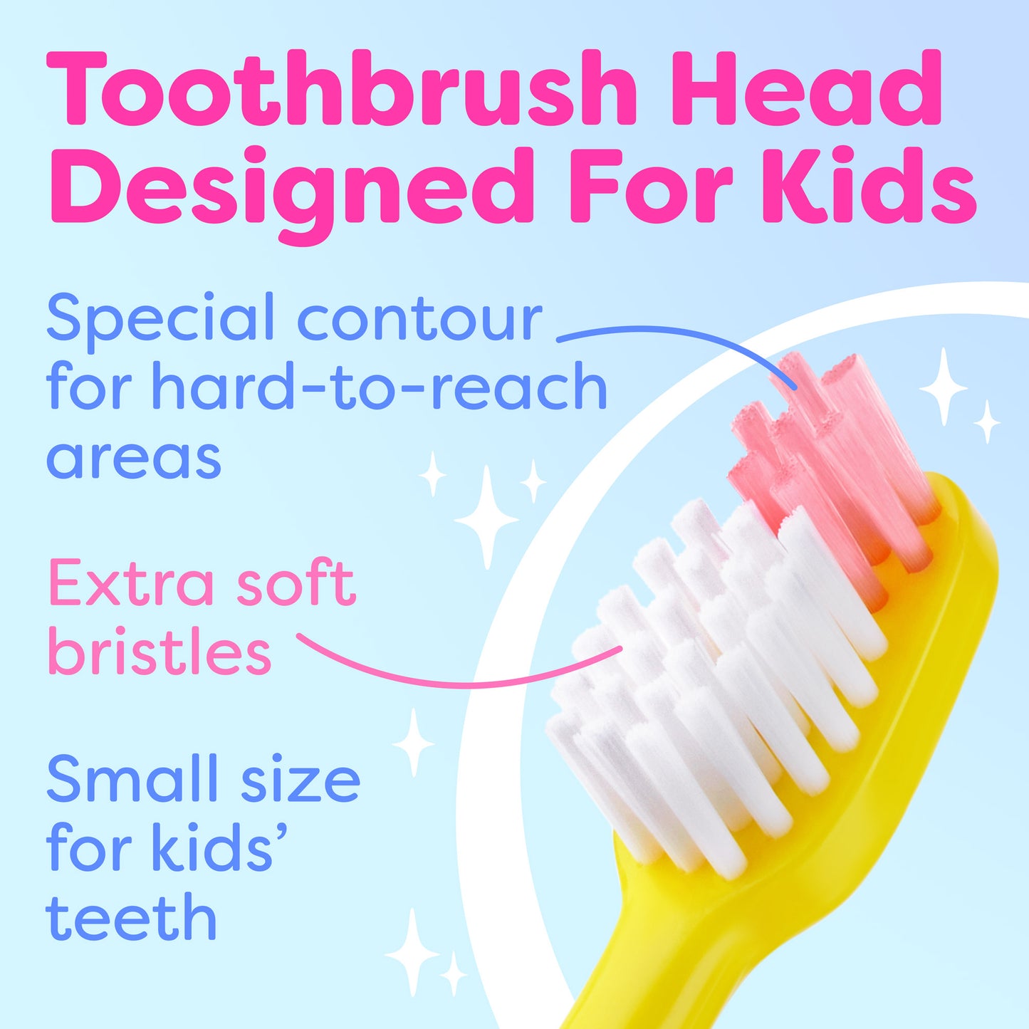 Kids Toothbrushes with Suction Cup